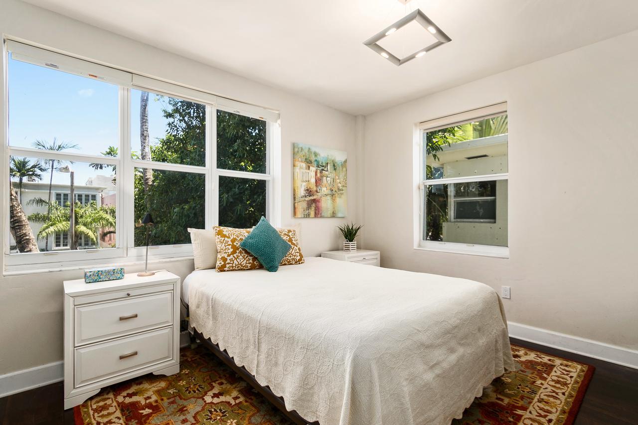 Two Bedroom Two Bath Apartment 2 Block To Beach Miami Beach Esterno foto